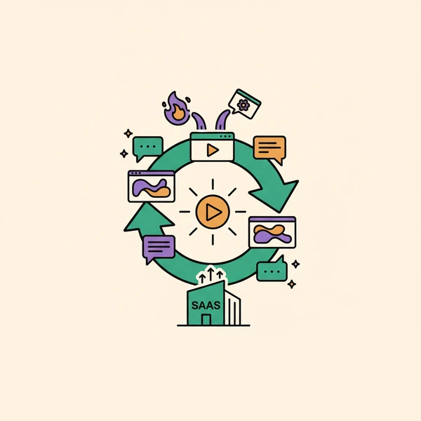 Video Growth Loops: Boost SaaS User Activation & Retention