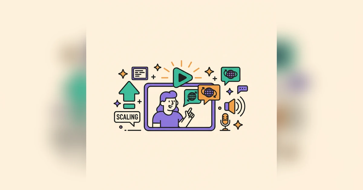 AI voiceovers and avatars for global demos